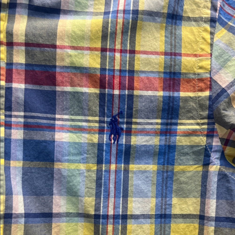 Polo by Ralph Lauren Men's Vibrant Plaid Shirt